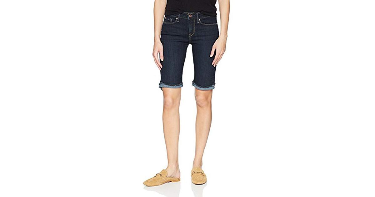 levi skinny shorts