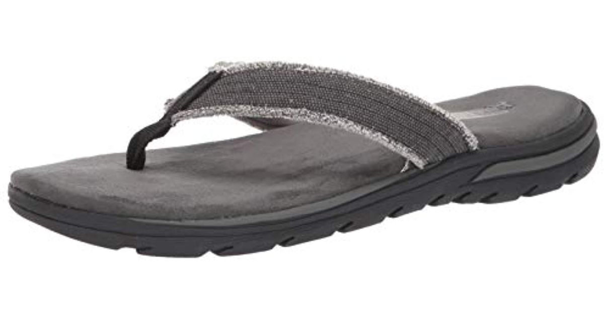 skechers bosnia mens flip flops