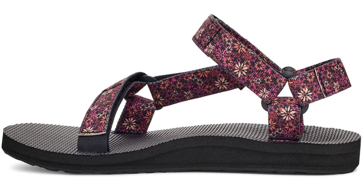 Teva Synthetic Original Universal Wildflower Sandal in Red/Orange (Purple) | Lyst
