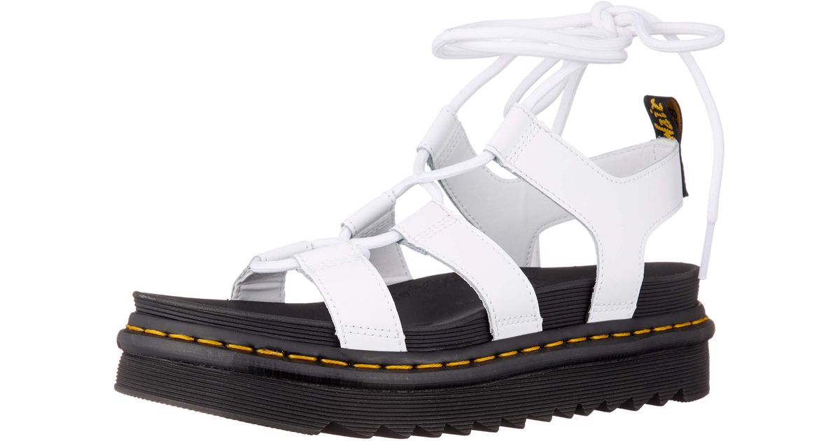 Dr. Martens Sandals in White | Lyst