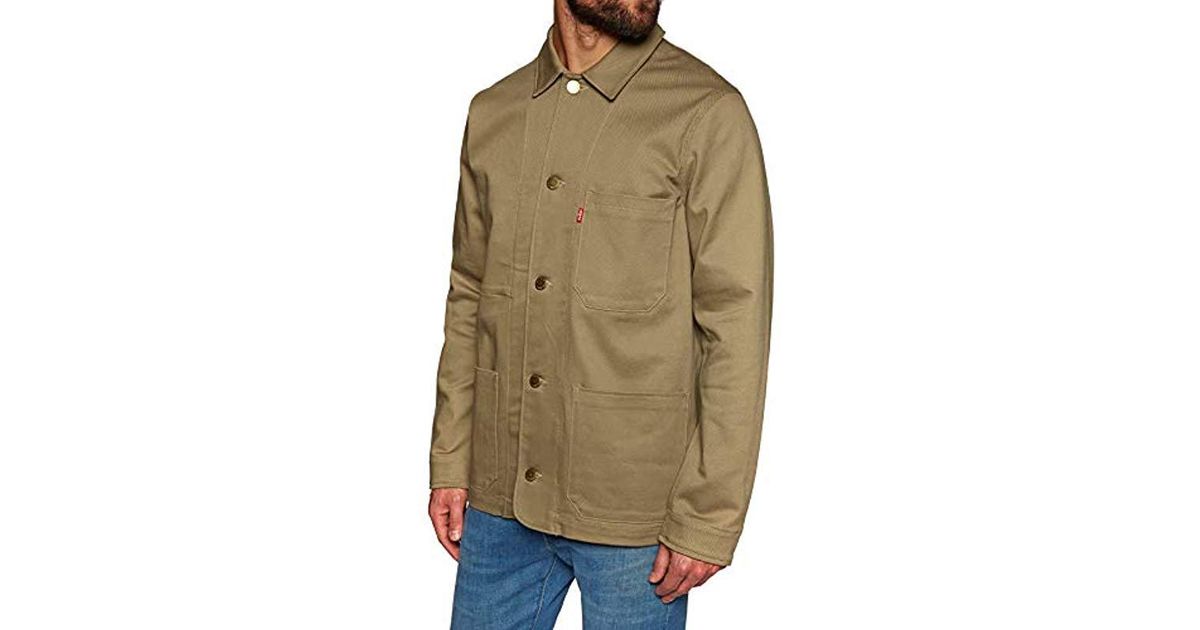 levi's engineer coat harvest gold