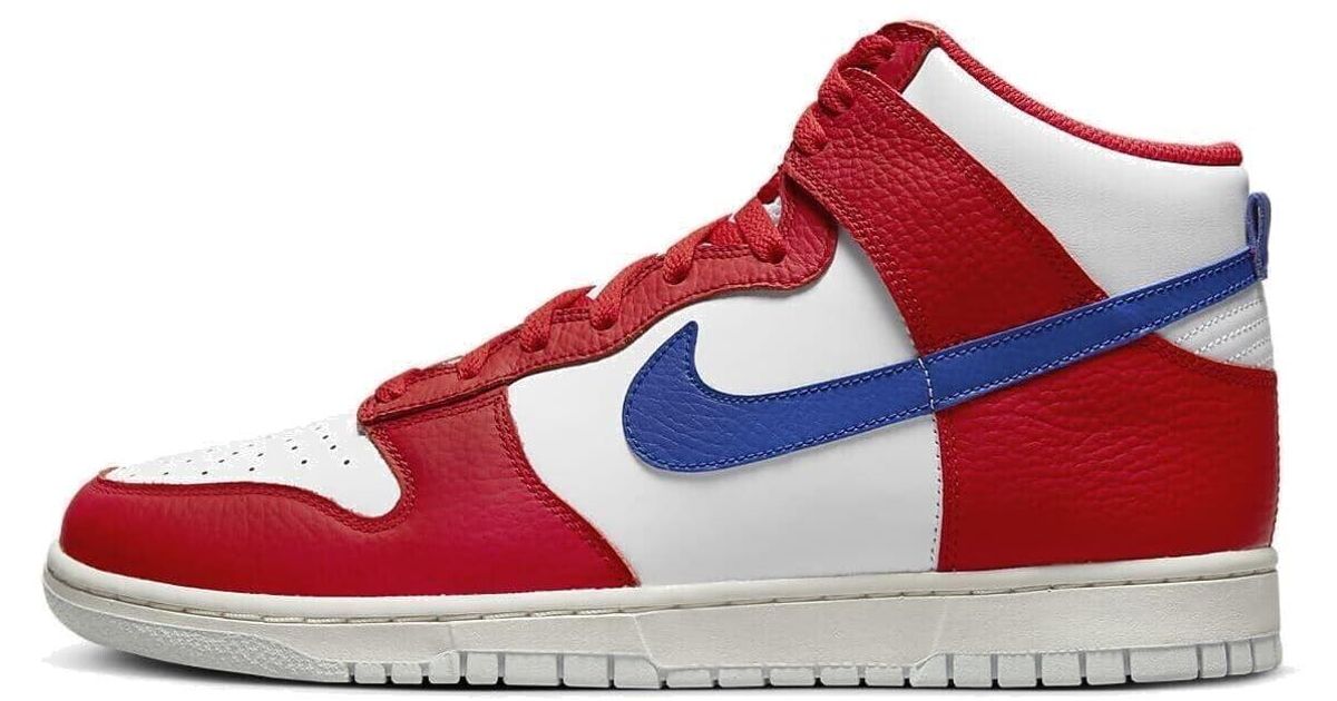 Nike Dunk High Retro Trainers Sneakers Shoes Dx2661 in Red for Men | Lyst UK