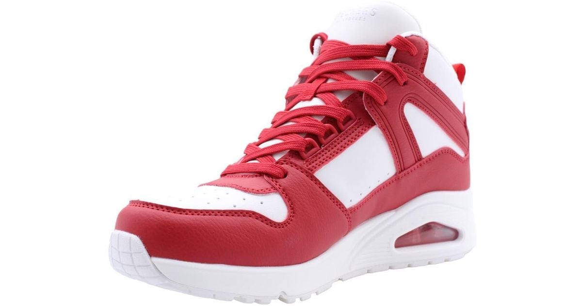 Sketchers for shop women red