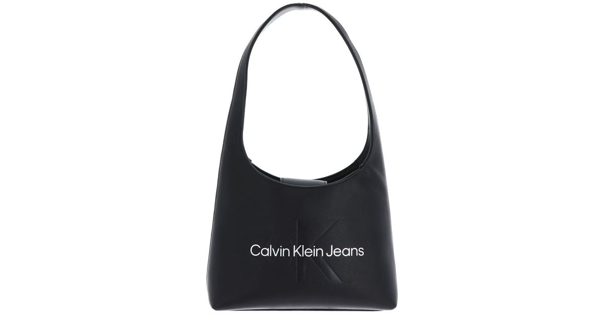 Calvin Klein Sculpted Mono Convertible Bag With Flap Amaranth