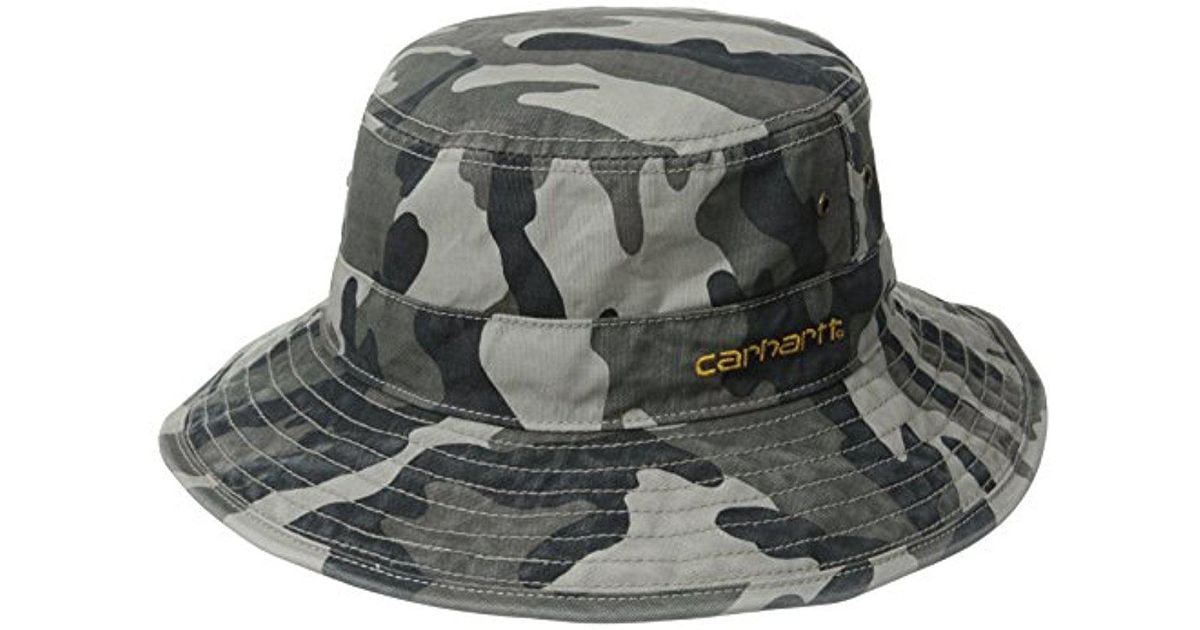 Carhartt Fast Dry Billings Force Hat in Gray for Men