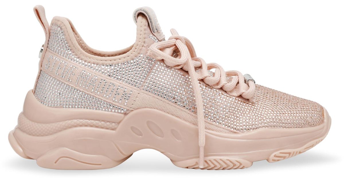 Steve Madden Rose Gold Trainer Mysteria By in Pink Lyst UK