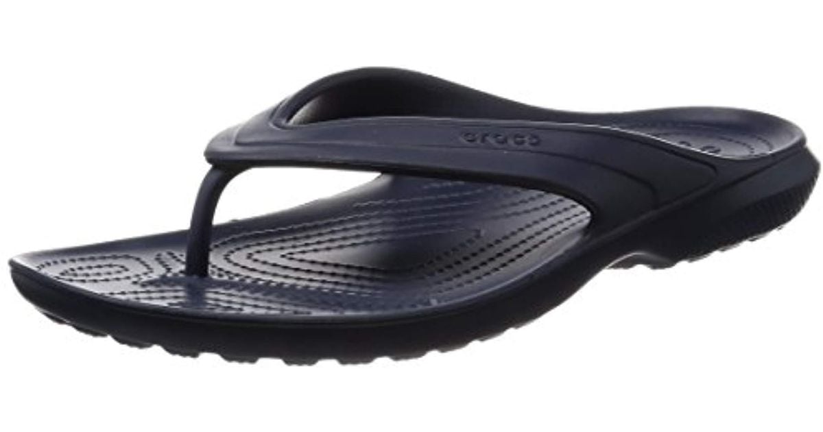 Crocs™ Classic Flip-flop in Navy (Blue) - Lyst