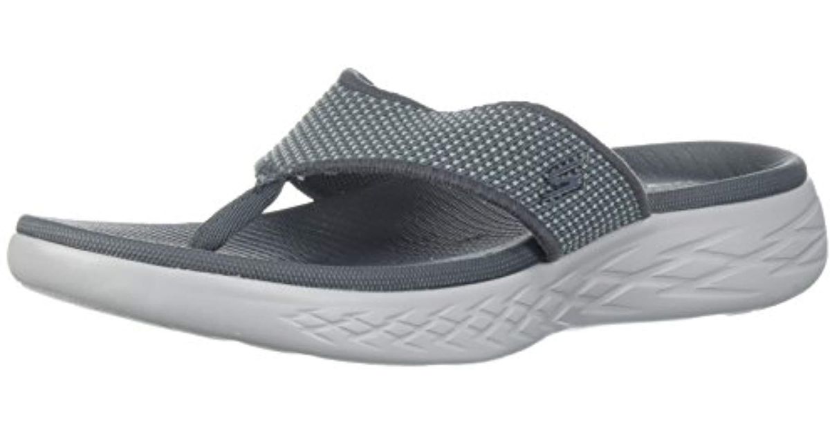 skechers sandals hombre gris