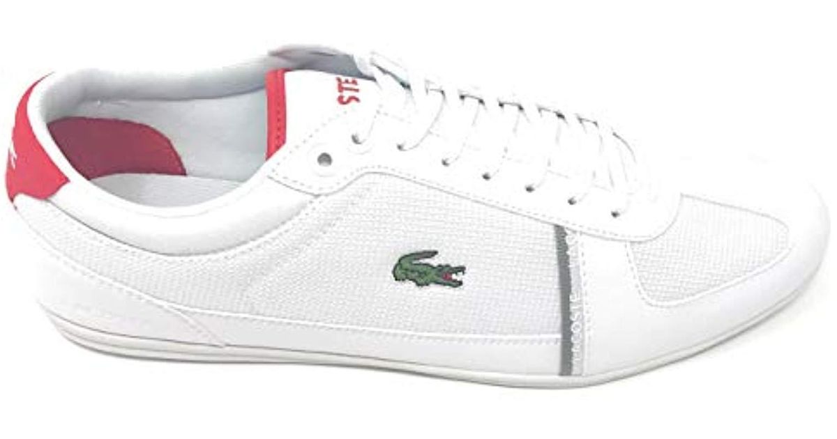 lacoste evara white