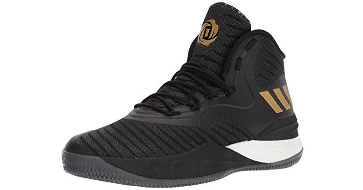 Adidas Originals Black D Rose 8 for men Adidas Originals Black D Rose 8 for men