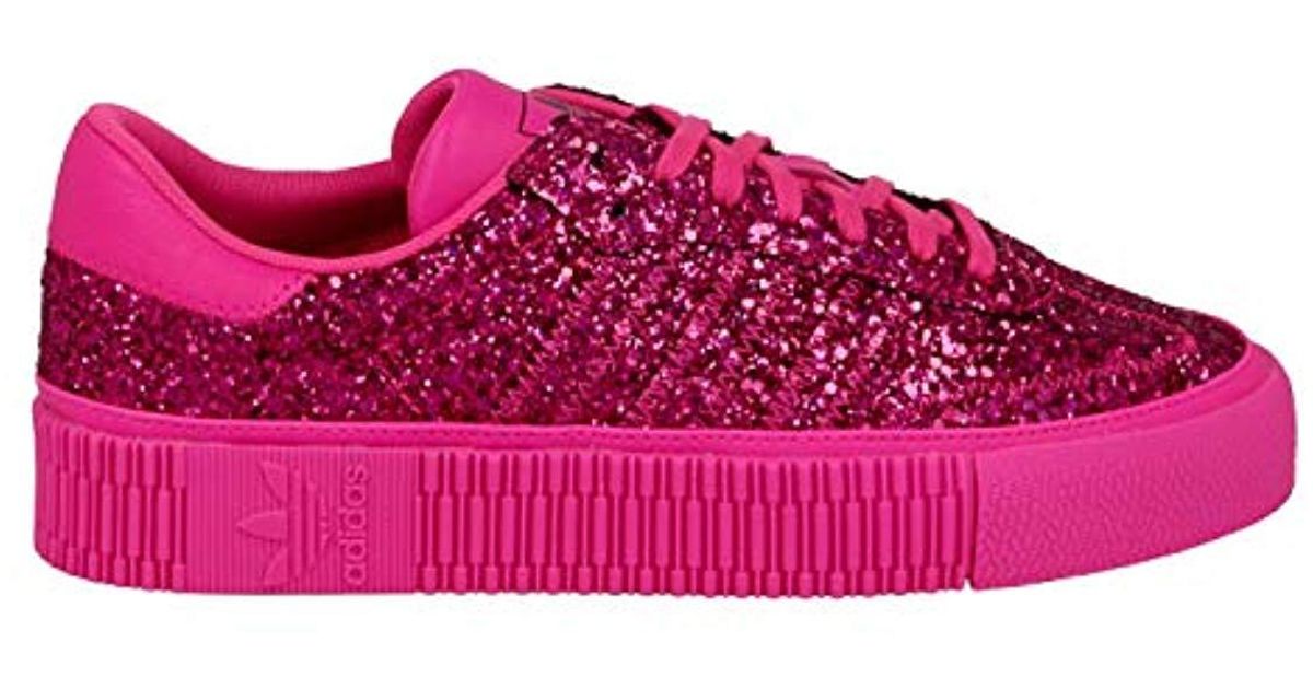 adidas Synthetic Sambarose W Shock Pink Shock Pink Collegiate Purple - Lyst