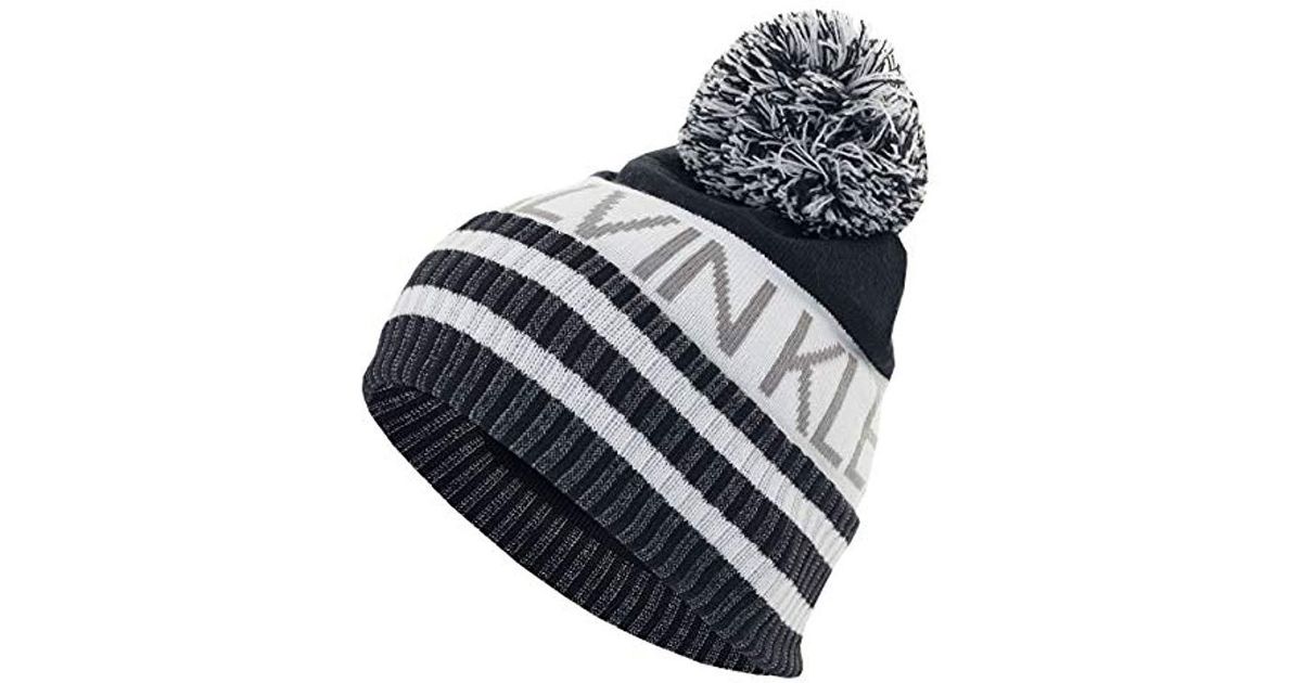 calvin klein bobble hat