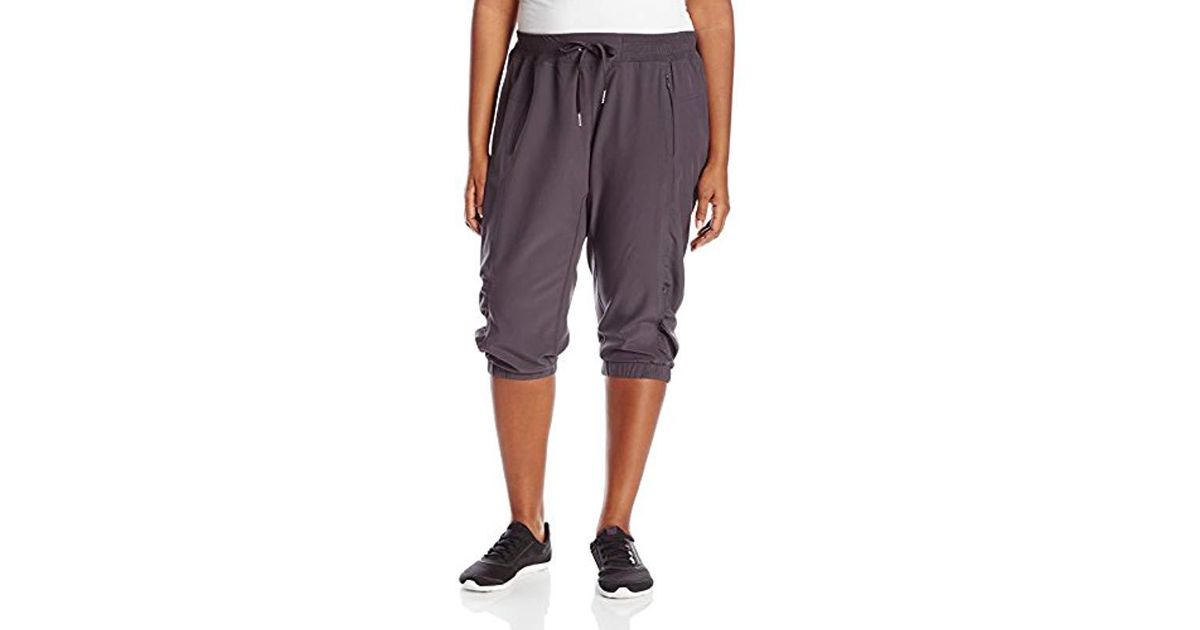 calvin klein performance plus size capris