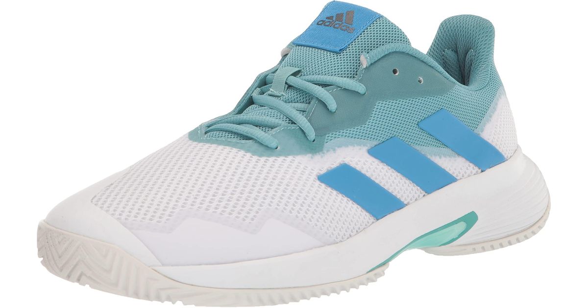 adidas Courtjam Control Tennis Shoe in Blue for Men | Lyst