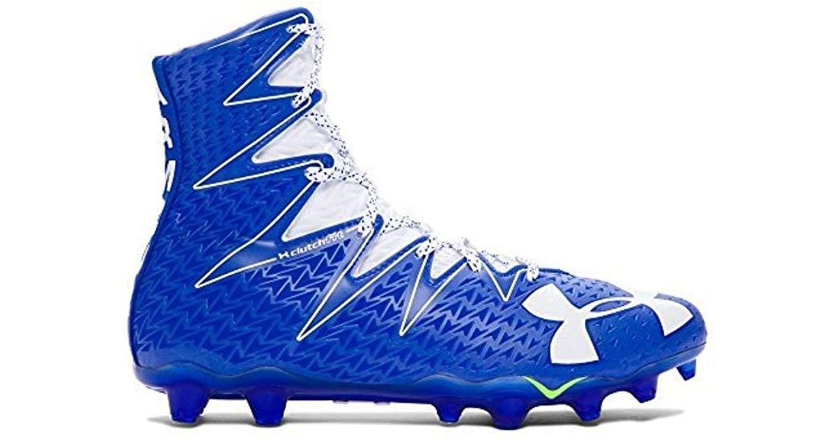 under armour blue cleats