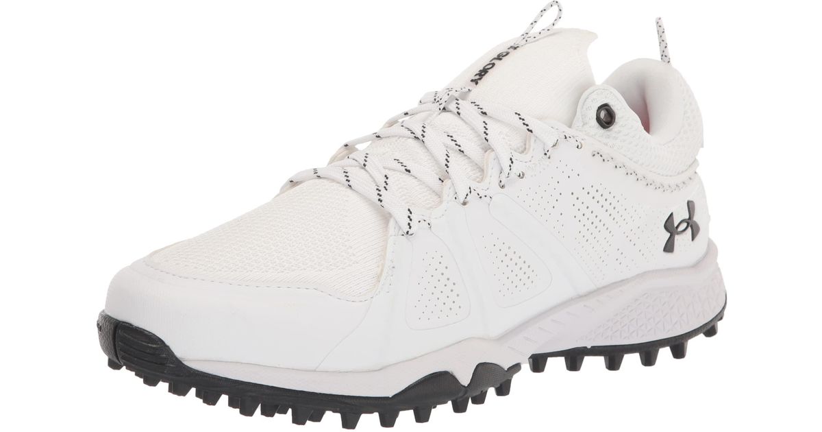 Under Armour Glory Turf Lacrosse Shoe, in White | Lyst