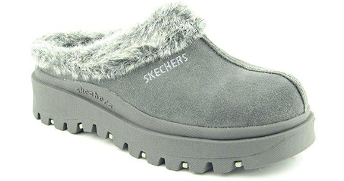 skechers fortress clog slipper