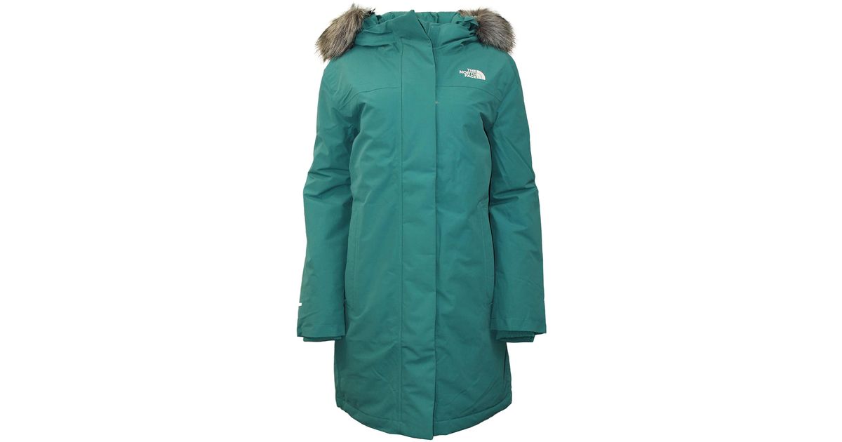 The North Face Arctic Parka Winter Down Jacket in Green Lyst UK