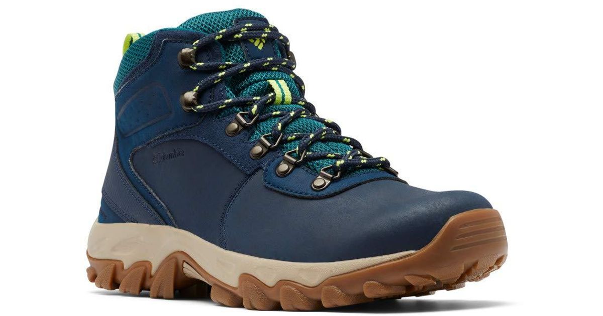 Columbia Men's Newton Ridge Plus II Waterproof Hiking Boot – Omni-Grip Traction, Leather & Mesh Construction
