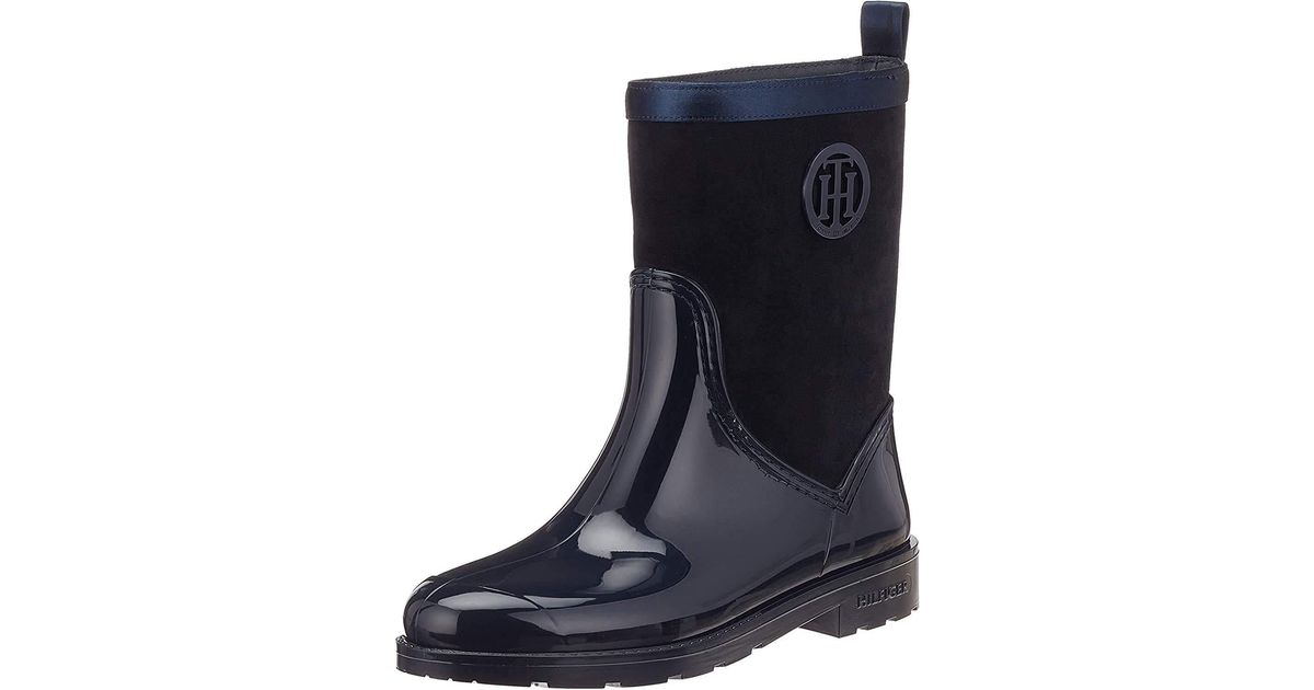 suede rain boots