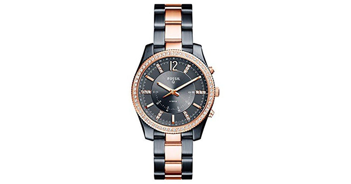 fossil hybrid blue