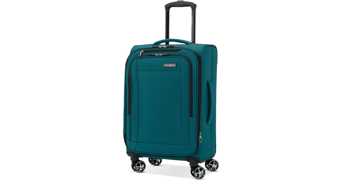 Schep Gemengd hoogtepunt Samsonite Saire Lte Softside Expandable Luggage With Spinner Wheels in  Green | Lyst