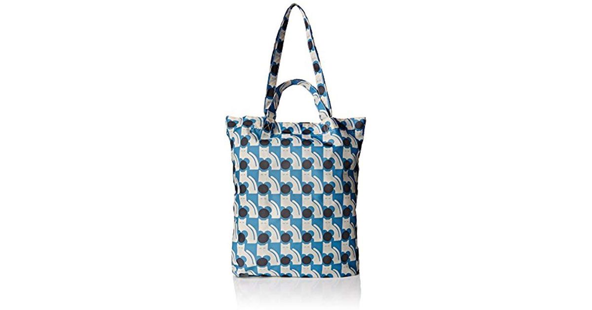 orla kiely packaway shopper