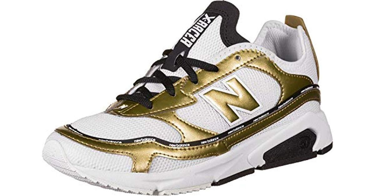 new balance x racer gold