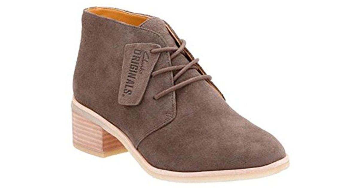Phenia Carnaby Boot in Grey Suede (Gray 