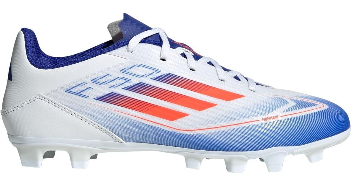 Chaussure de foot adidas bleu blanc rouge hotsell