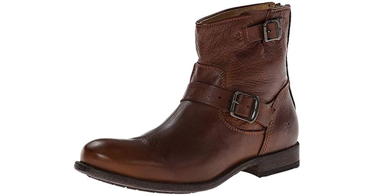 tyler engineer leather boot