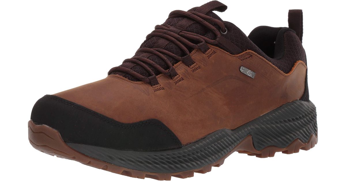 merrell men's forestbound waterproof hiking shoes