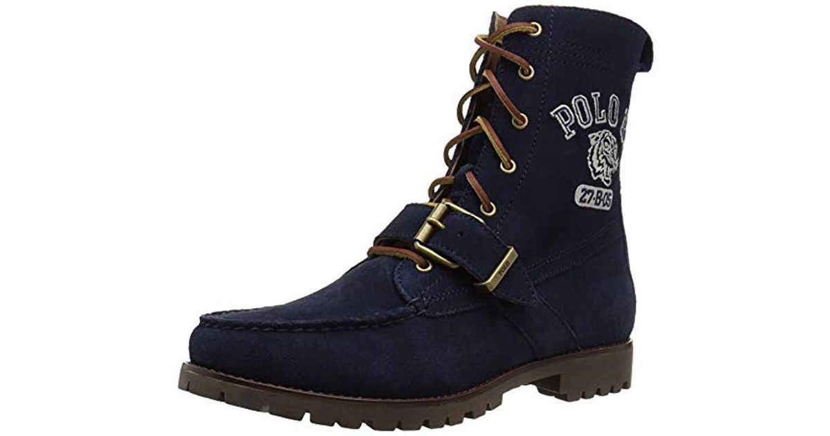 Polo ranger boots blue clearance