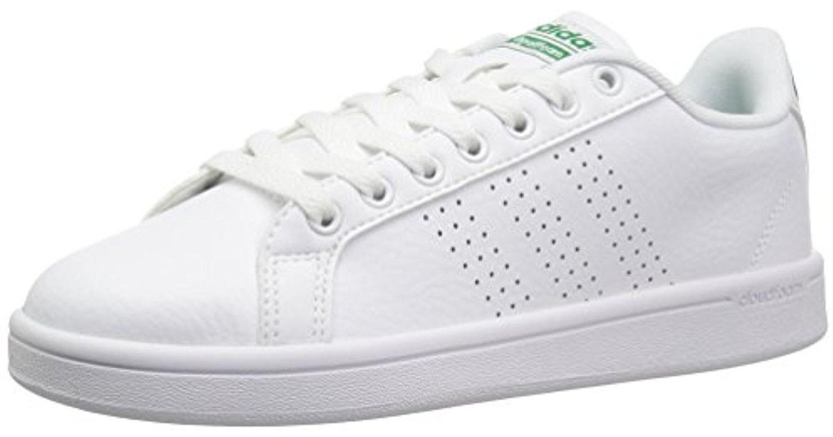 adidas advantage clean green