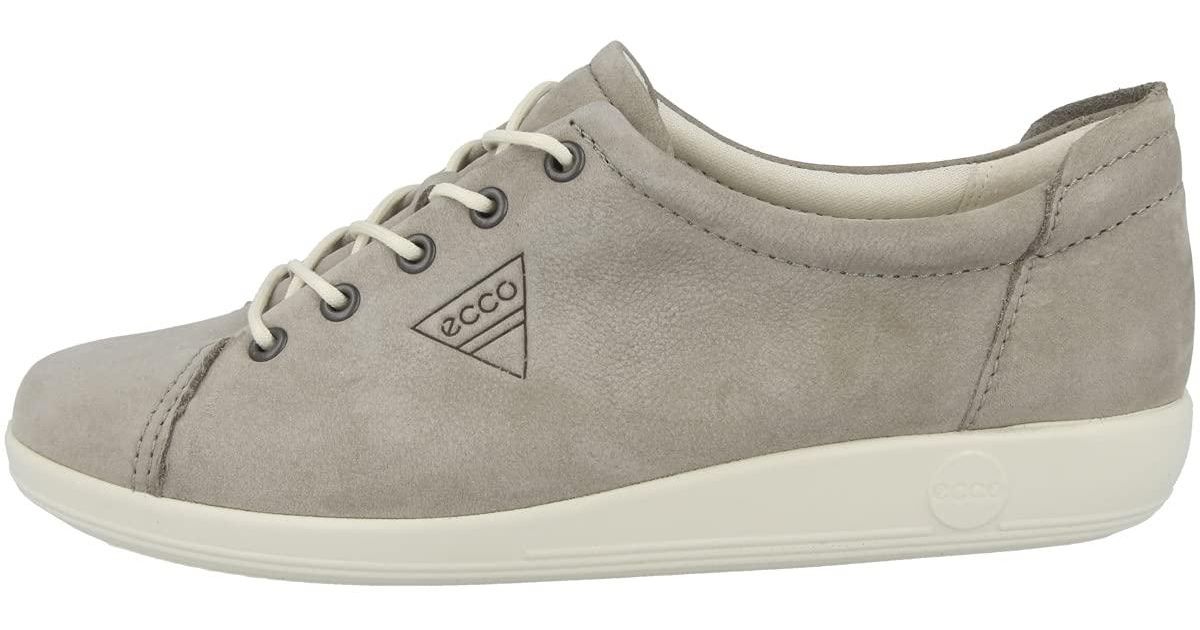 Ecco Soft 2.0 Tie Sneaker in Black Lyst UK