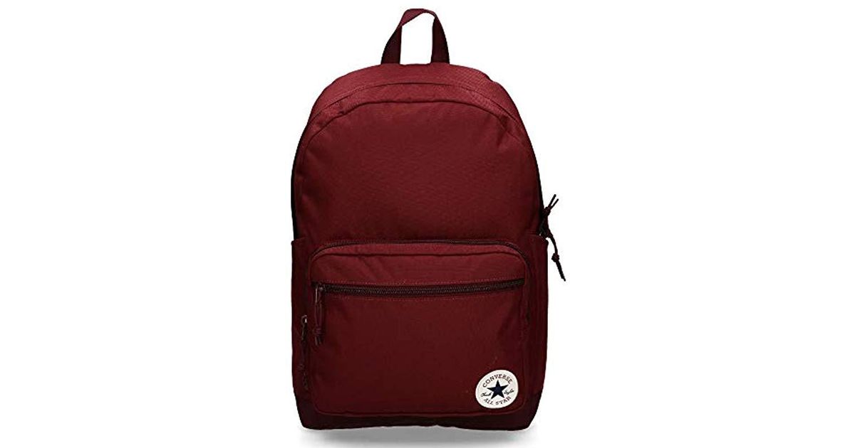 converse maroon backpack