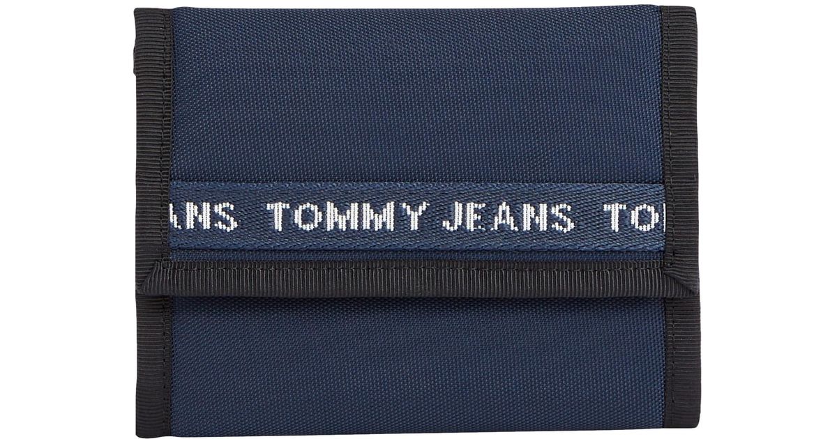 Geldbörsen Nylon für Lyst Hilfiger DE TJM in Blau Herren Essential Tommy Trifold |