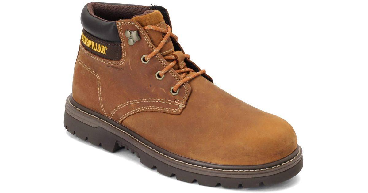 Caterpillar Leather Outbase Wp Industrial/construction Boots in Leather