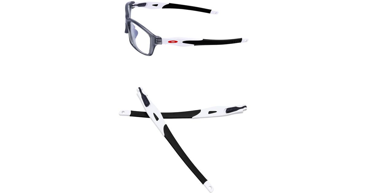 Pieds De Cadre Transparents De Rechange Pour Lunettes Oakley Crosslink Sweep /Switch - Kit De Caoutchouc SOODASE Pièces Rechange