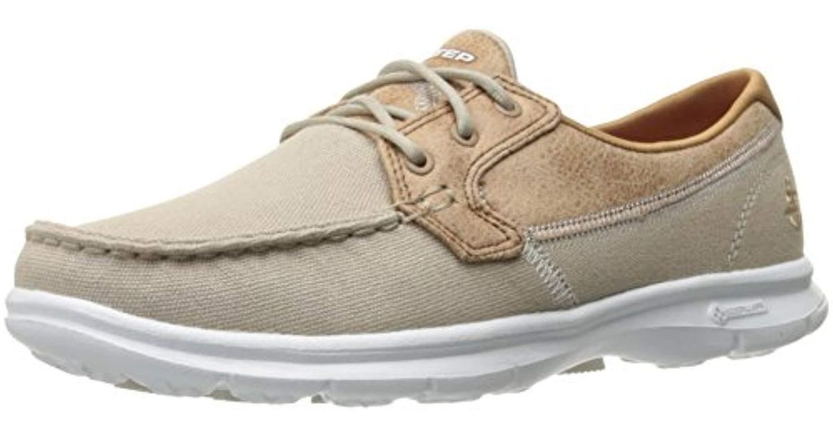 skechers go step riptide boat shoe