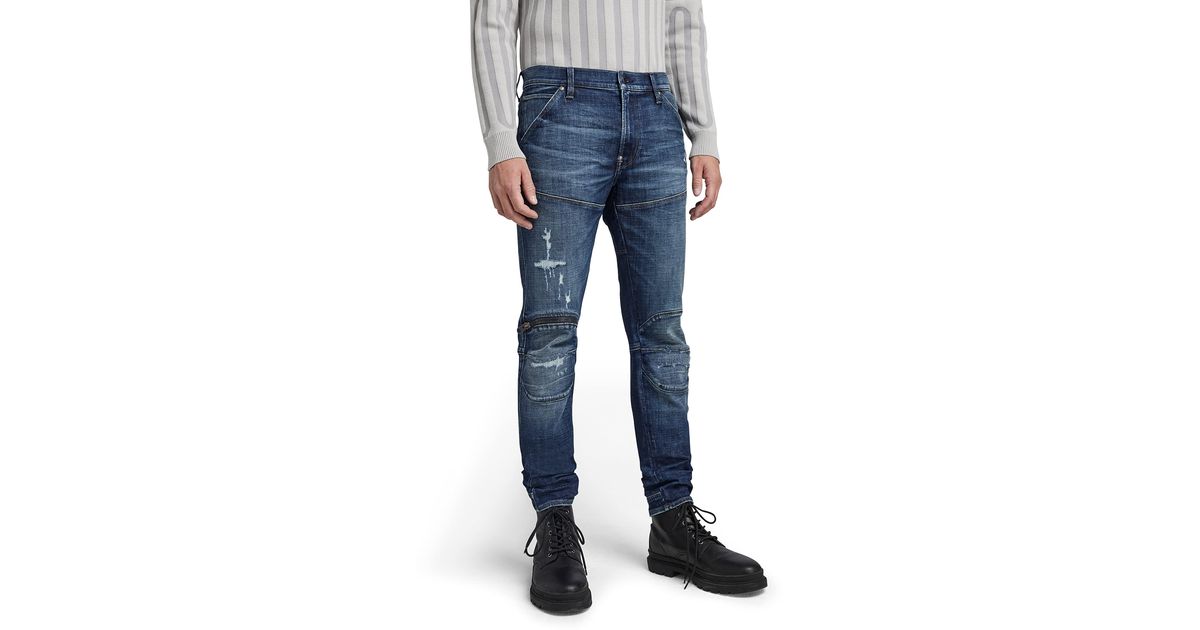  G-Star Raw Jeans ajustados 5620 con cremallera 3D para hombre,  Usado en Ultramarino : Ropa, Zapatos y Joyería