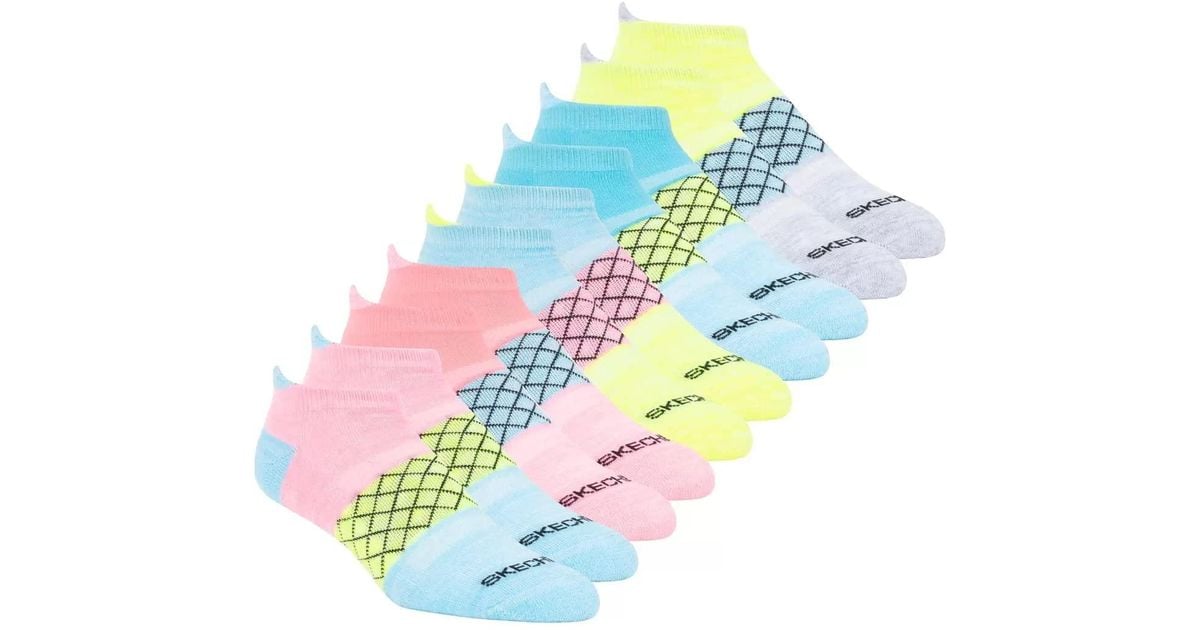 Skechers trainer socks ladies deals