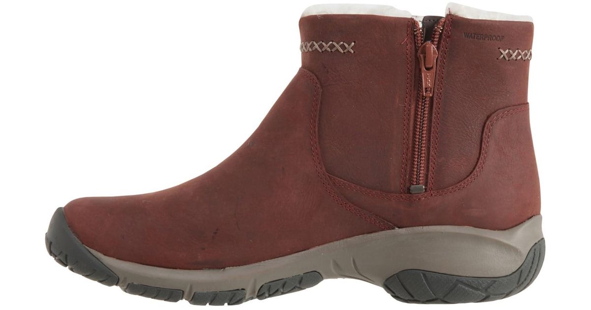 Merrell Encore 4 Bluff Polar Waterproof Snow Boot in Brown Lyst UK