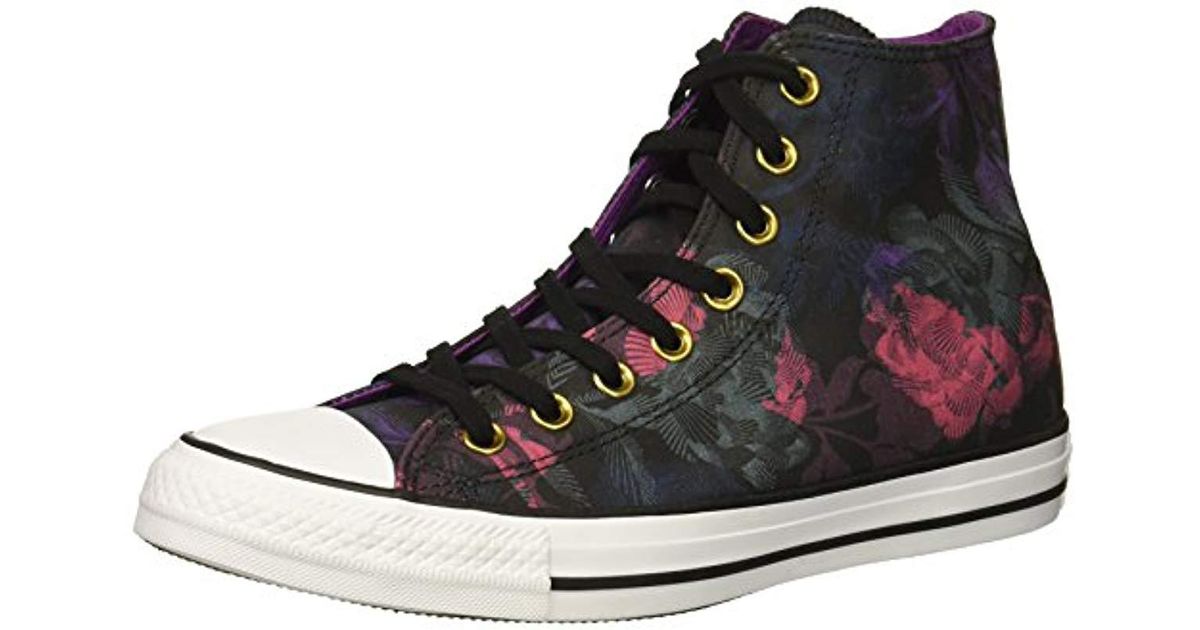 floral converse high tops