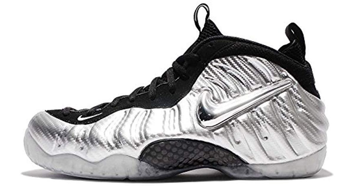 nike silver foamposite