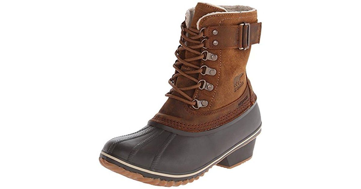 Sorel Winter Fancytm Lace Ii (elk/grizzly Bear) Boots in