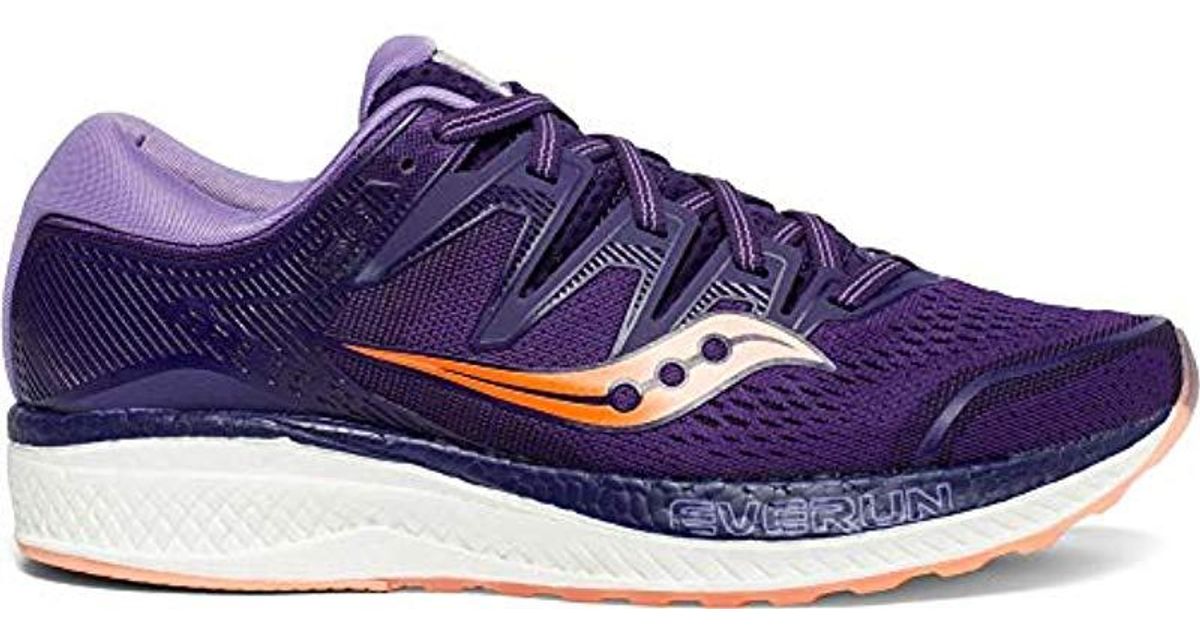 saucony hurricane iso 5 homme violet