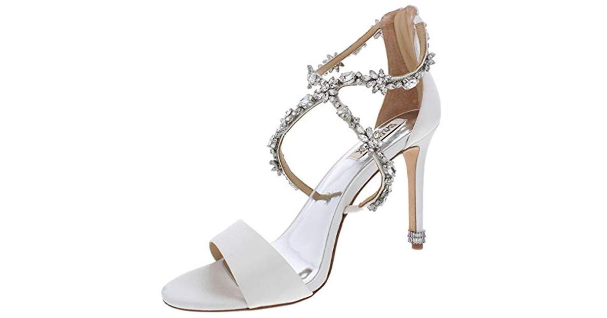 Badgley Mischka Leather Venus Heeled 