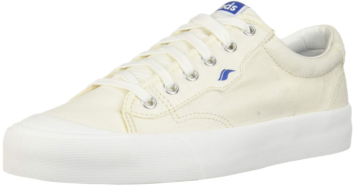 crew kick 75 keds white