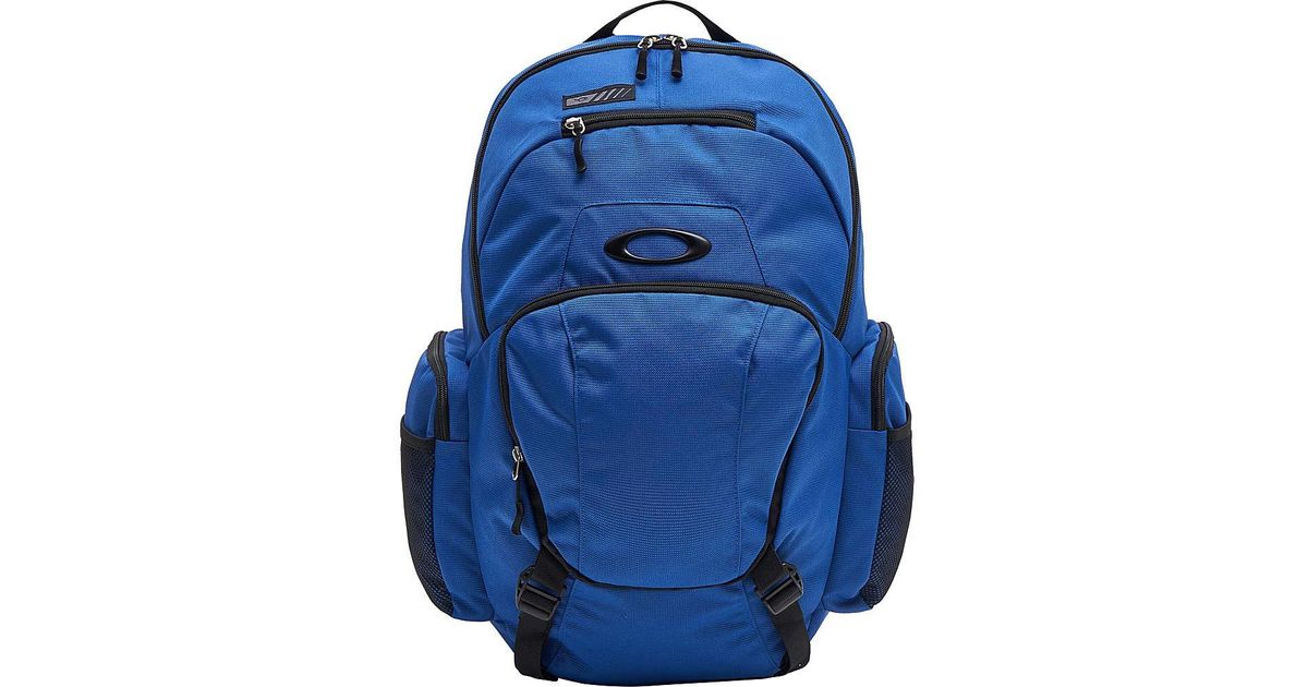blue oakley backpack